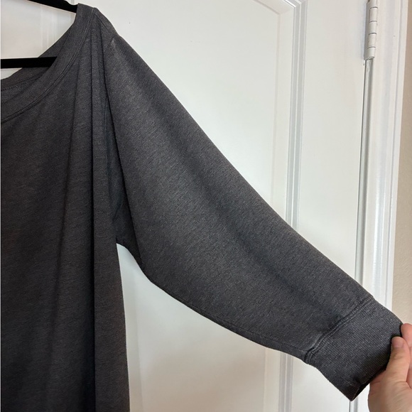 Torrid Off Shoulder Charcoal Gray Top Comfortable Material Stretch size 3X - Picture 8 of 12